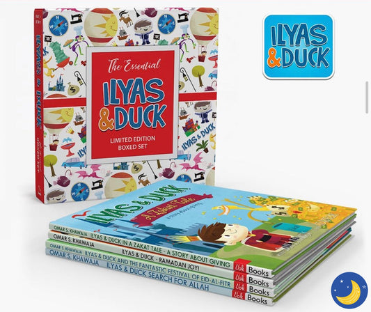 Ilyas & Duck - Essential 4 Book Kit-Islamic Books-Little Big Kids-Crescent Moon Store