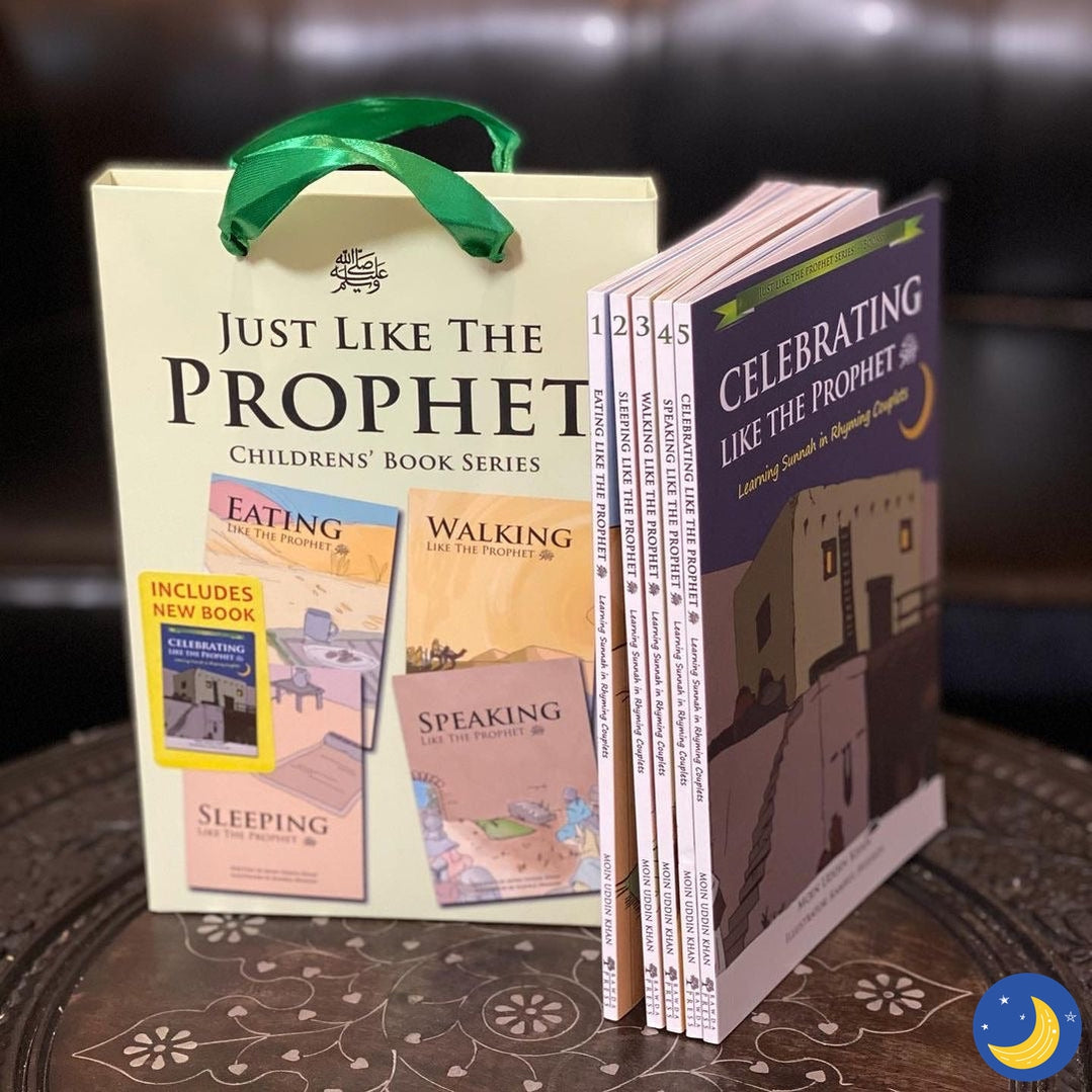 Just Like the Prophet (5 Book Set)-Islamic Books-Al Rawda Press-Crescent Moon Store