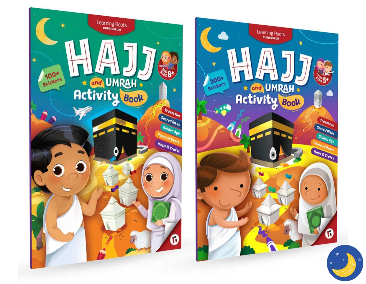 Hajj & Umrah Activity Book-Islamic Books-Learning Roots-Little Kids (5+)-Crescent Moon Store