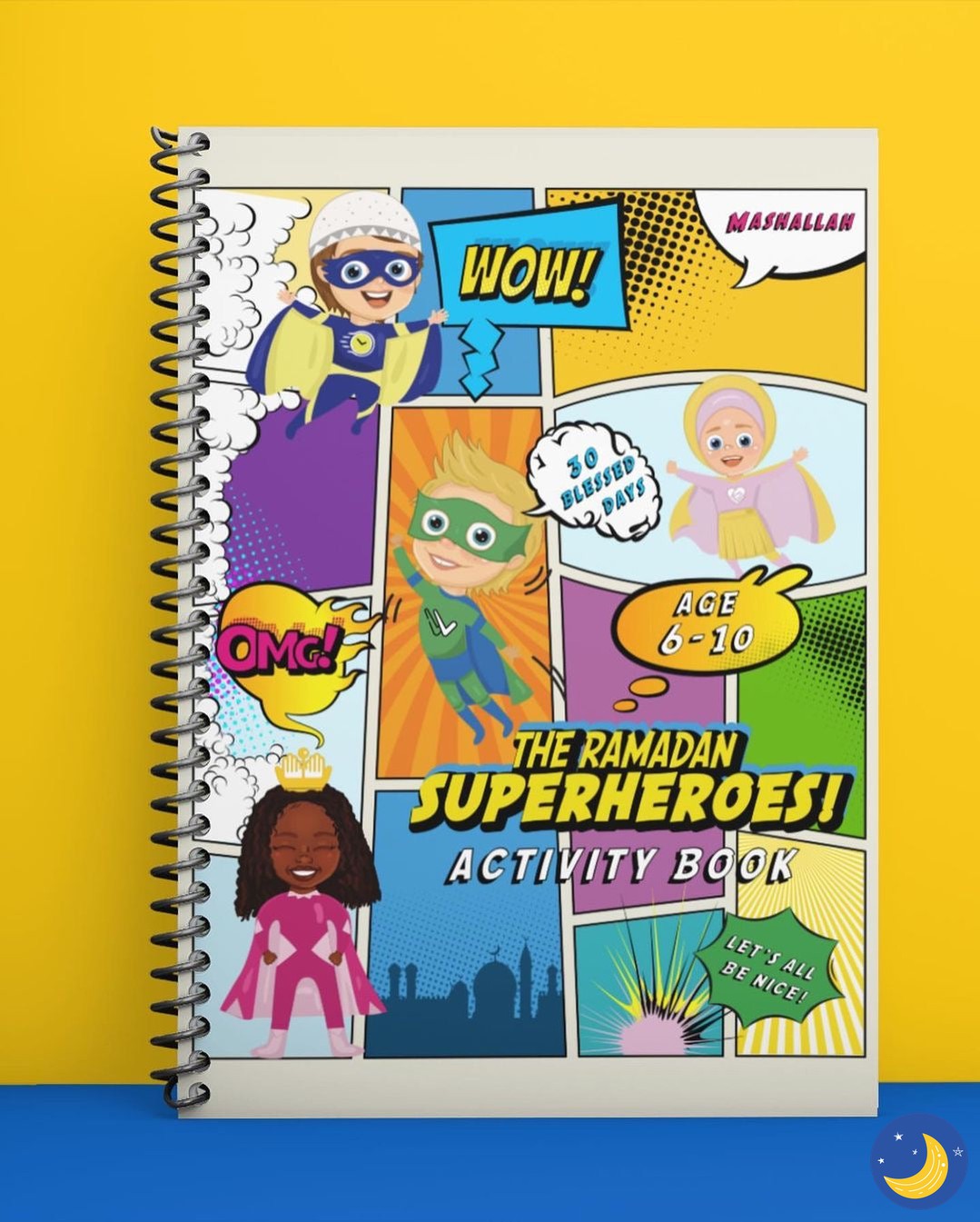 Ramadan Superheroes Activity Book