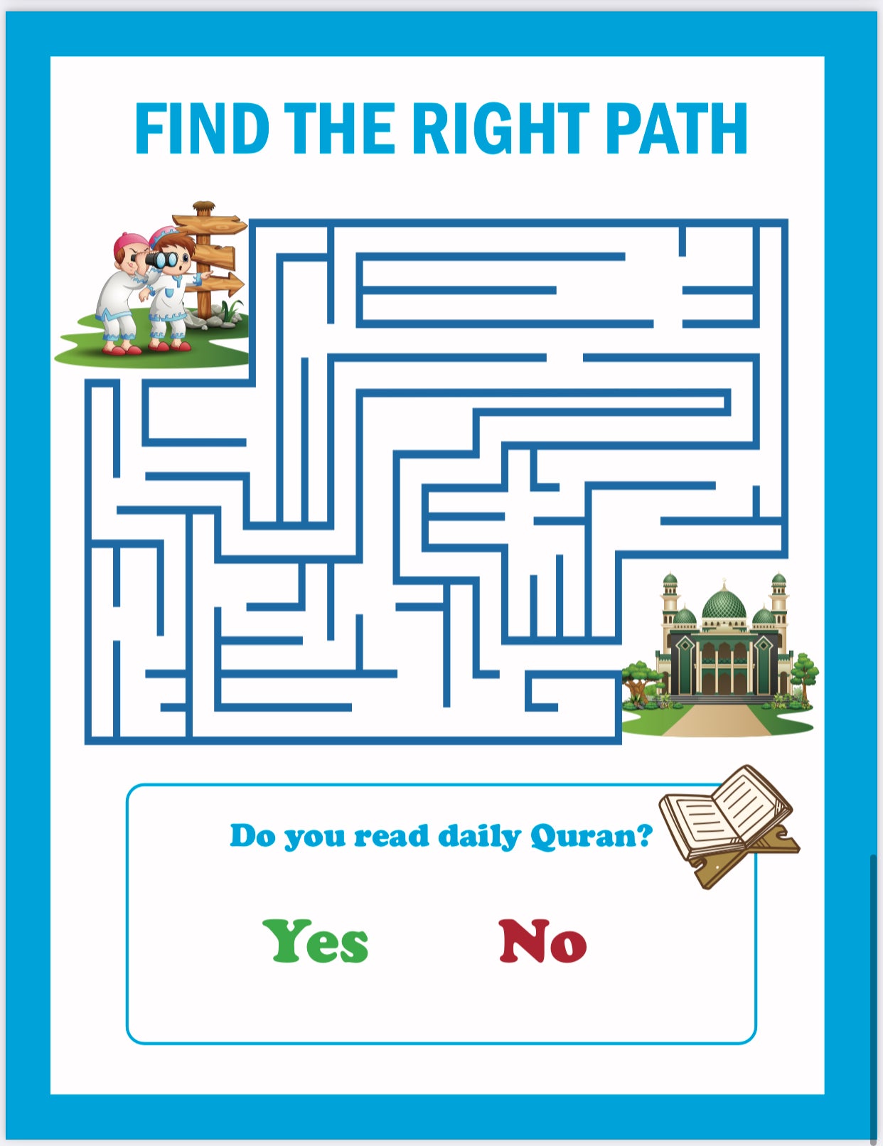 FREE Muslim Printable Worksheets