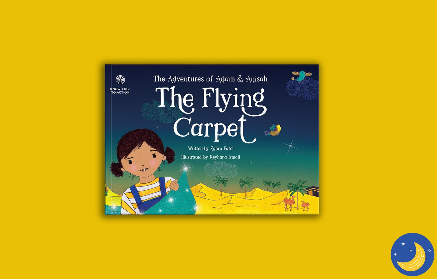 The Flying Carpet-Islamic Books-Ilm2Amal-Storybook (Hardcover)-Crescent Moon Store