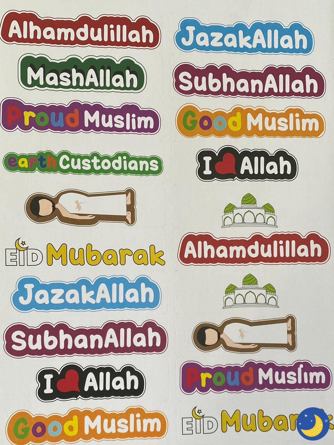 Hajj Activity Book Plus Jumbo Eid Stickers-Islamic Books-Earth Custodians Canada-Crescent Moon Store