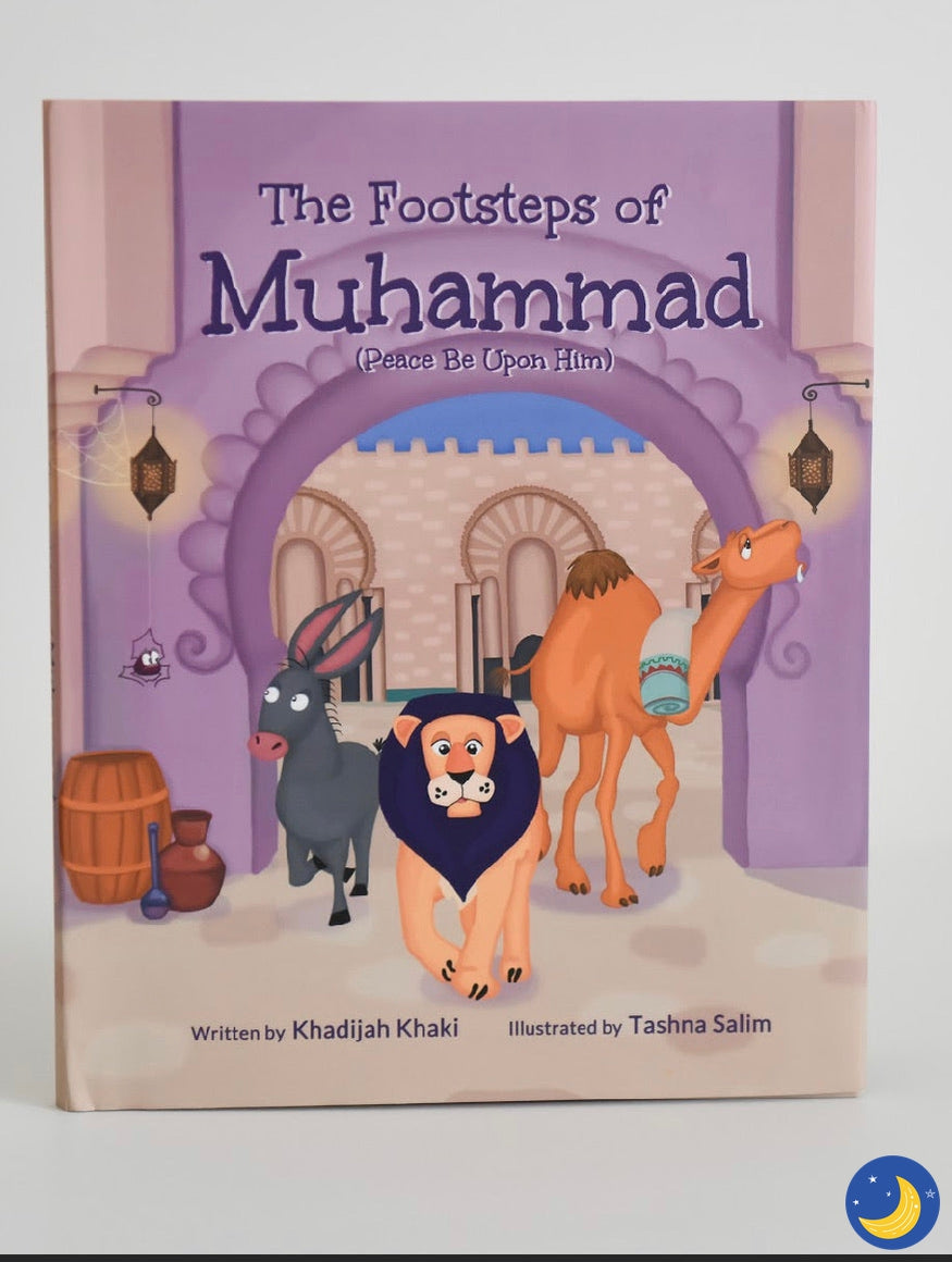 Footsteps of Muhammad Book | Islamic Story Book | Crescent Moon Store