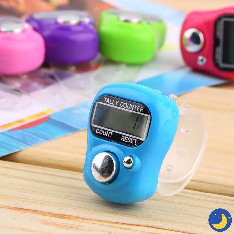 Digital Tasbeh | Dhikr (Counter) Finger Counter-Books-Crescent Moon Bookstore-Mix Color-Crescent Moon Store