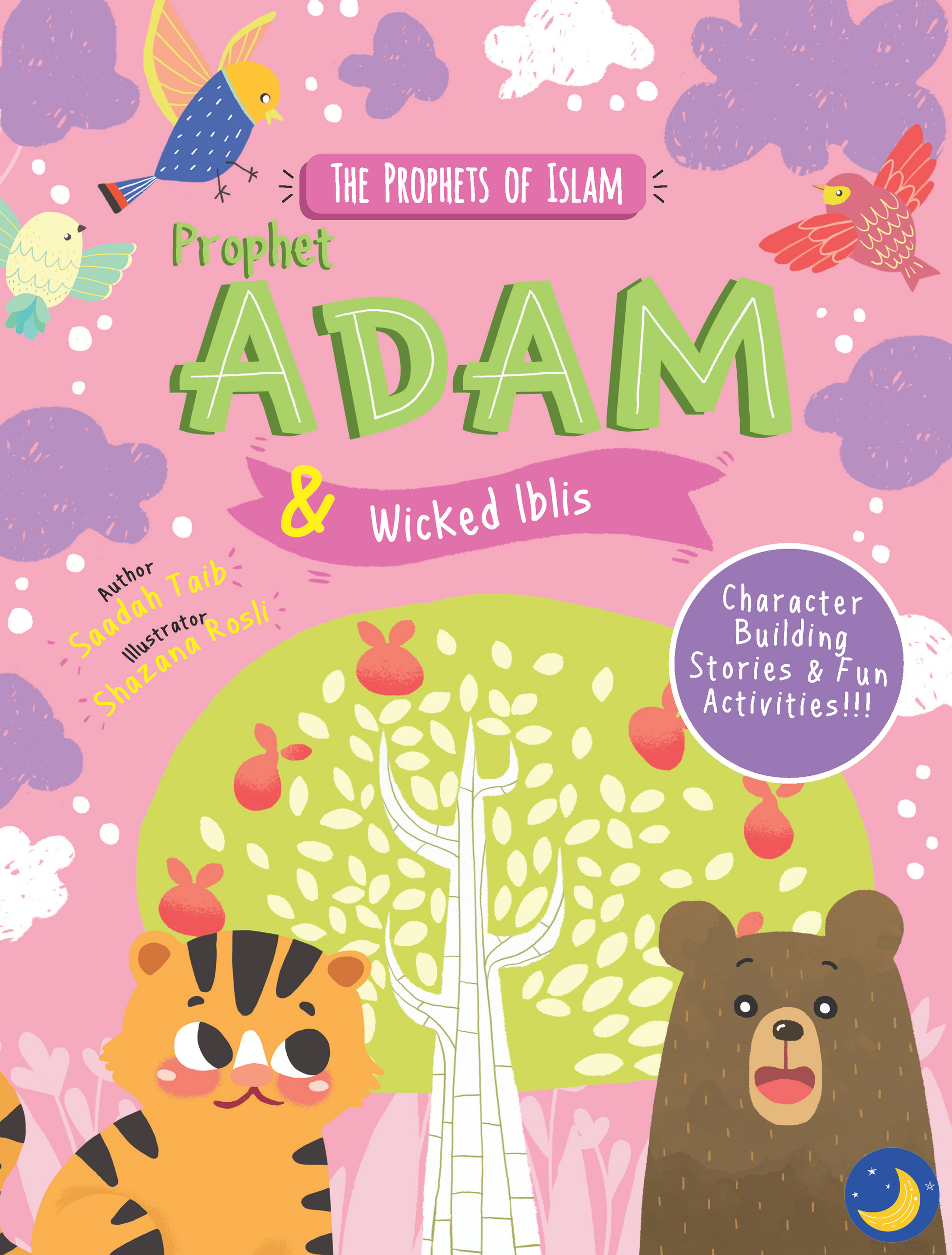 Prophet Adam and Wicked Iblis Activity Book-Islamic Books-Kube Publishing-Crescent Moon Store