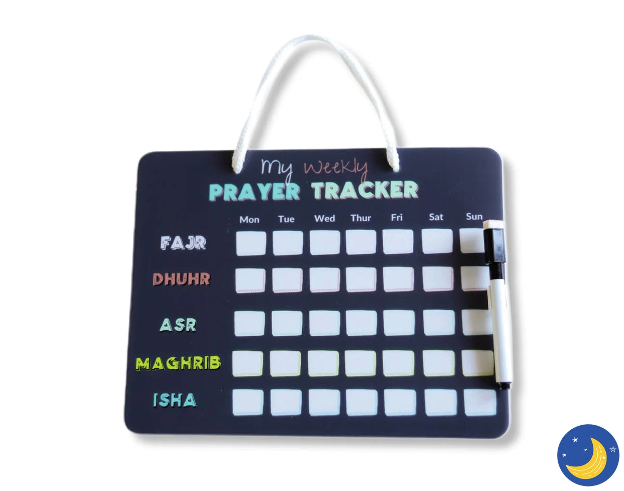 My Weekly Prayer Tracker (Dry Erase)