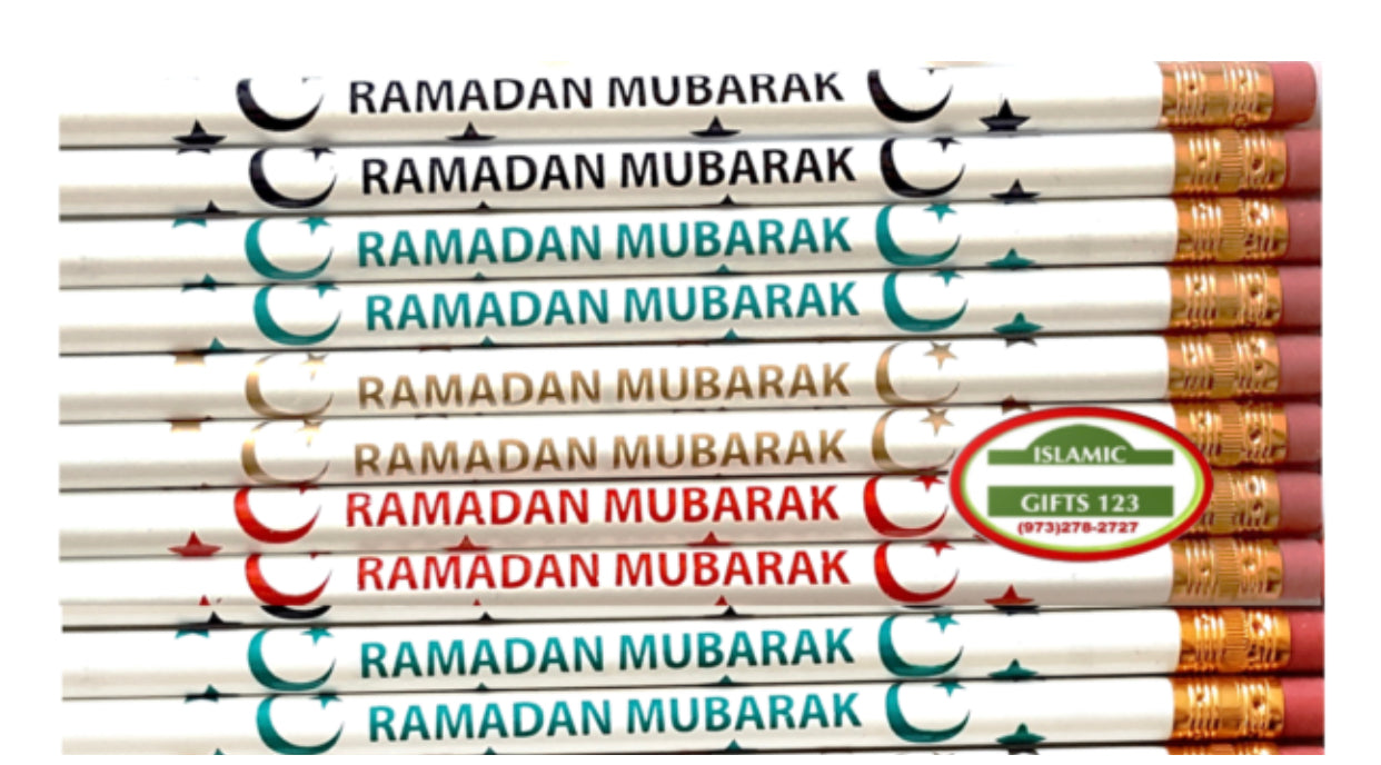 Ramadan Mubarak Pencils