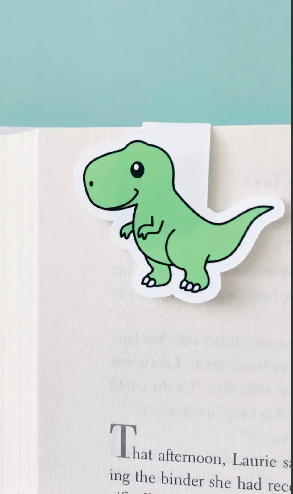 Dinosaur Bookmark Magnet-Home Decor-My Secret Copy-T-Rex-Crescent Moon Store