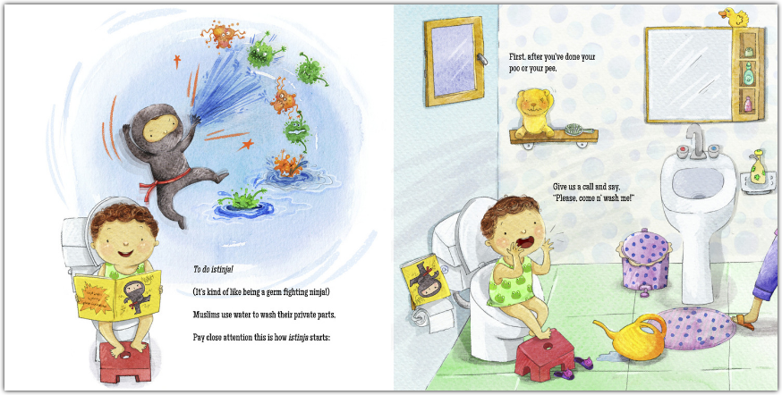 My First Muslim Potty Book - Kids Potty Books | Crescent Moon Store