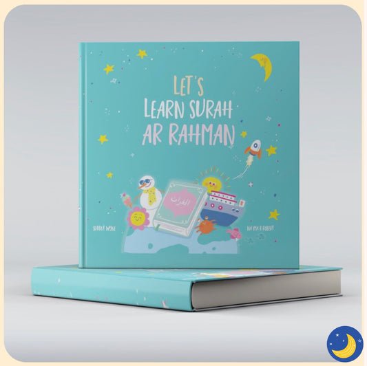 Let’s Learn Surah Ar Rahman-Board Book-Little Hibba-Purple-Crescent Moon Store