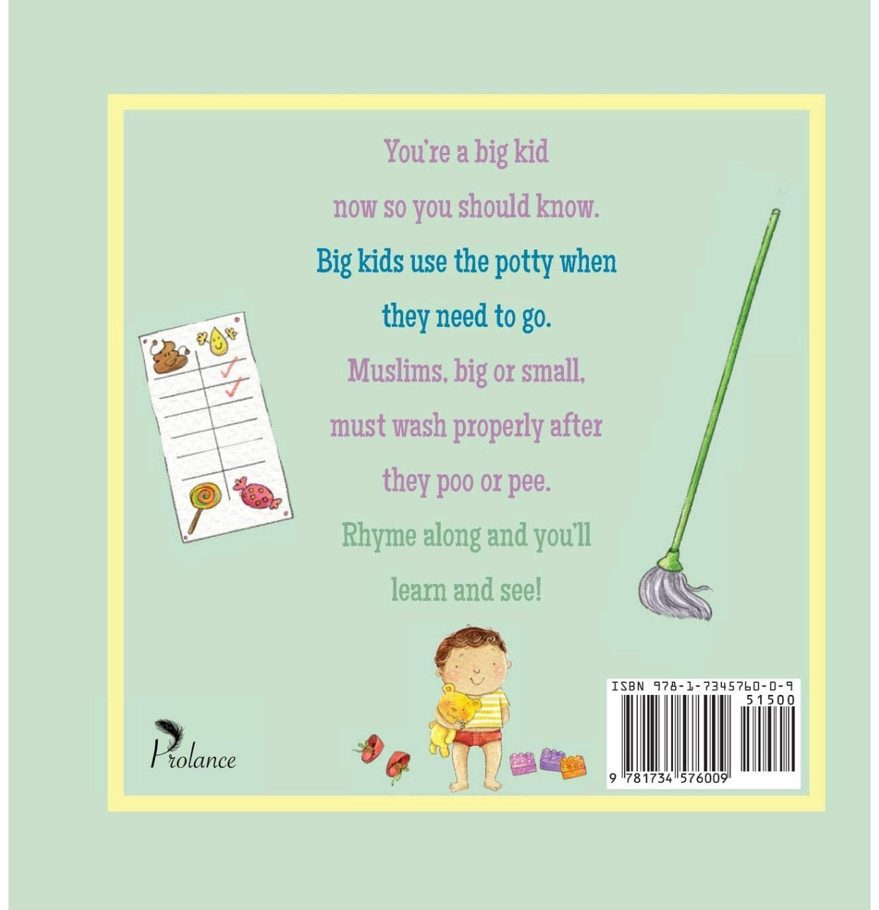 My First Muslim Potty Book - Kids Potty Books | Crescent Moon Store