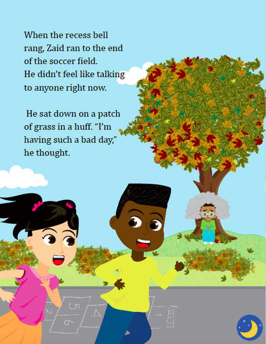 Zaid And The Gigantic Cloud - Islamic Story | Crescent Moon Store.