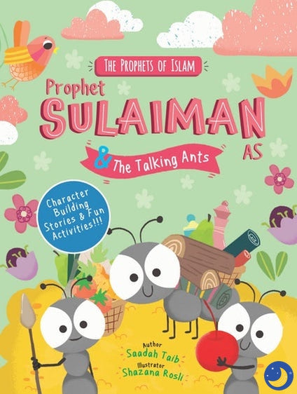 Prophet Sulaiman & The Talking Ants Activity Book-Islamic Books-Kube Publishing-Crescent Moon Store