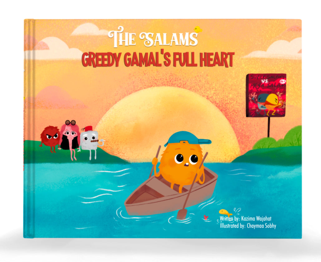 The Salams: Greedy Gamal’s Full Heart-Islamic Books-Flowers of My Garden-Crescent Moon Store